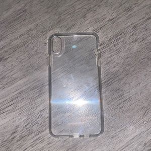 iPhone XS Max clear phone case